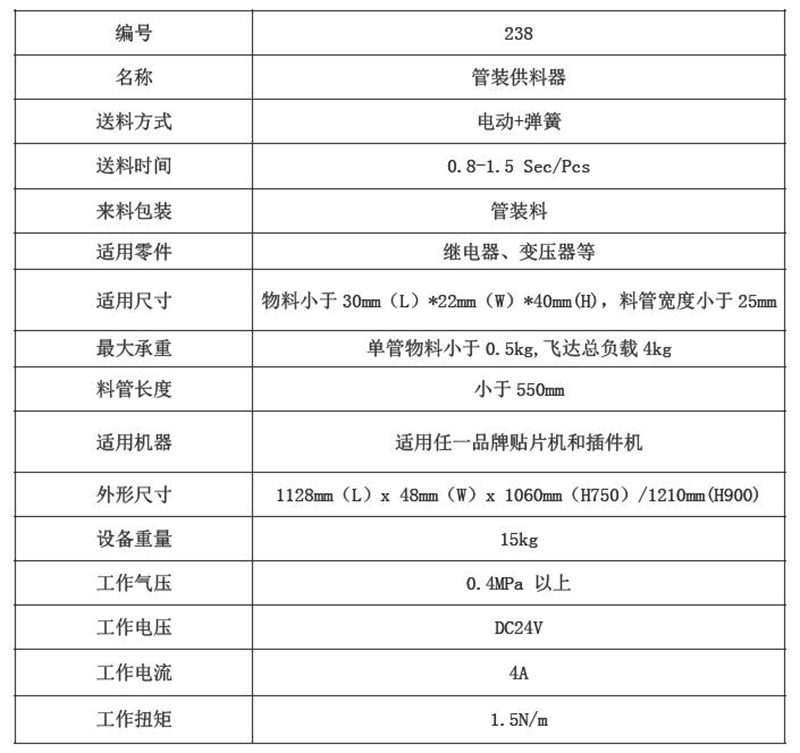 238管裝飛達(圖2) 238管裝飛達